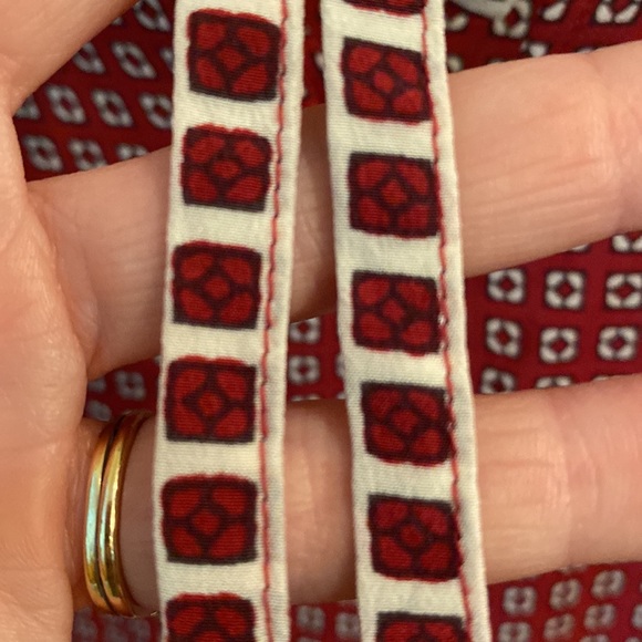 Madewell 100% Silk Premiere Bow Back Tee In Ascot Tile Womens Size S - Picture 7 of 7